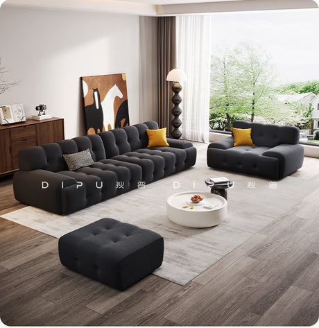 DIPU Leona Warm Cream Sponge Sofa from DIPU