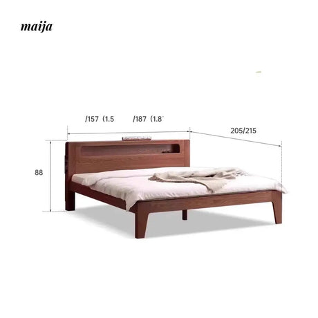 GENJI Brooklyn Solid Wood Bed from GENJI