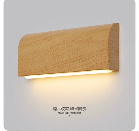 MOKUKOZUOMEI Walnut Wood Wall Lamp from maija
