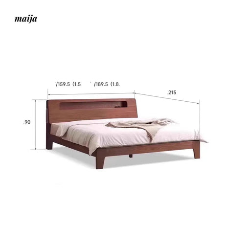 GENJI Brooklyn Solid Wood Bed from GENJI