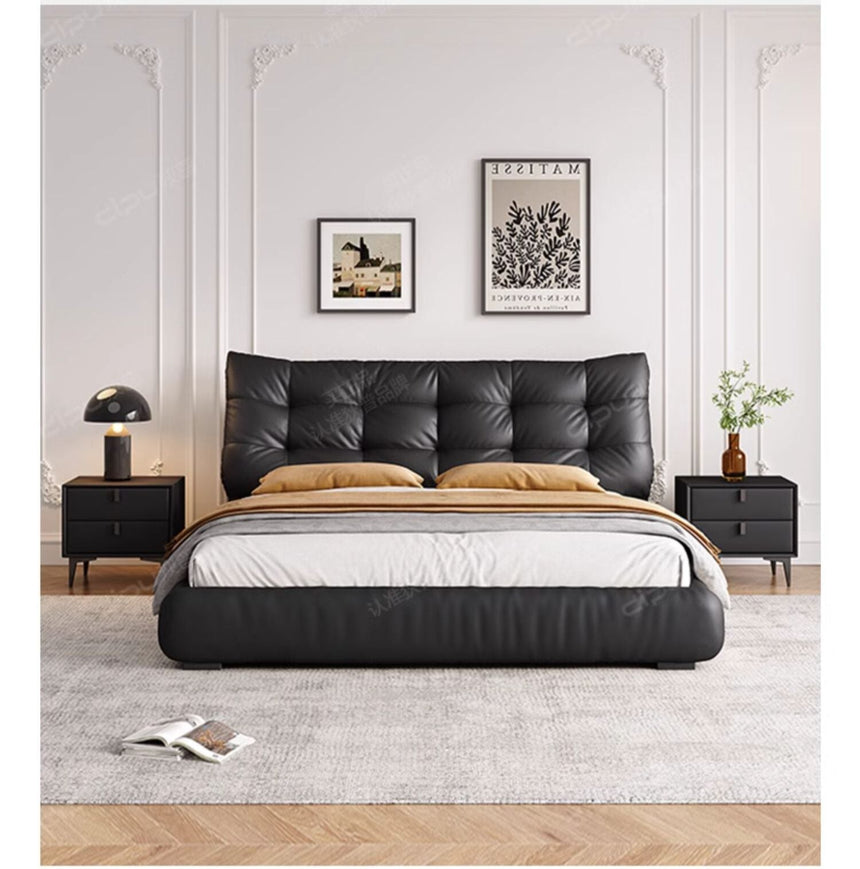 DIPU Loretta Modern Atmospheric Leather Bed from DIPU