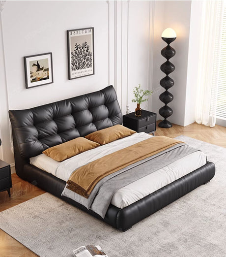 DIPU Loretta Modern Atmospheric Leather Bed from DIPU