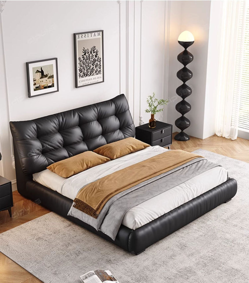 DIPU Loretta Modern Atmospheric Leather Bed from DIPU