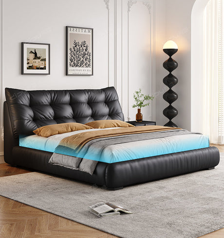 DIPU Loretta Modern Atmospheric Leather Bed from DIPU