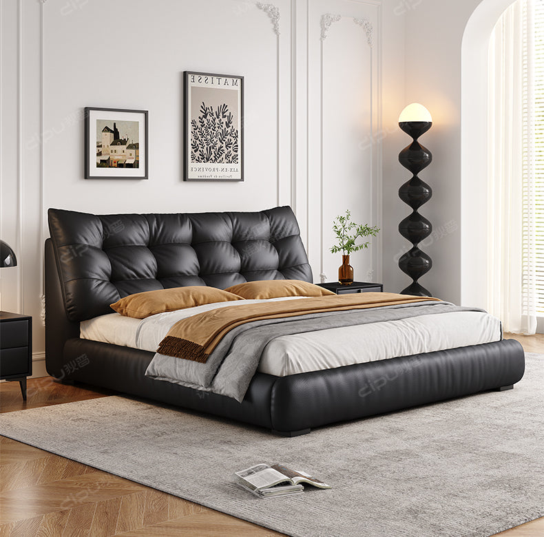 DIPU Loretta Modern Atmospheric Leather Bed from DIPU