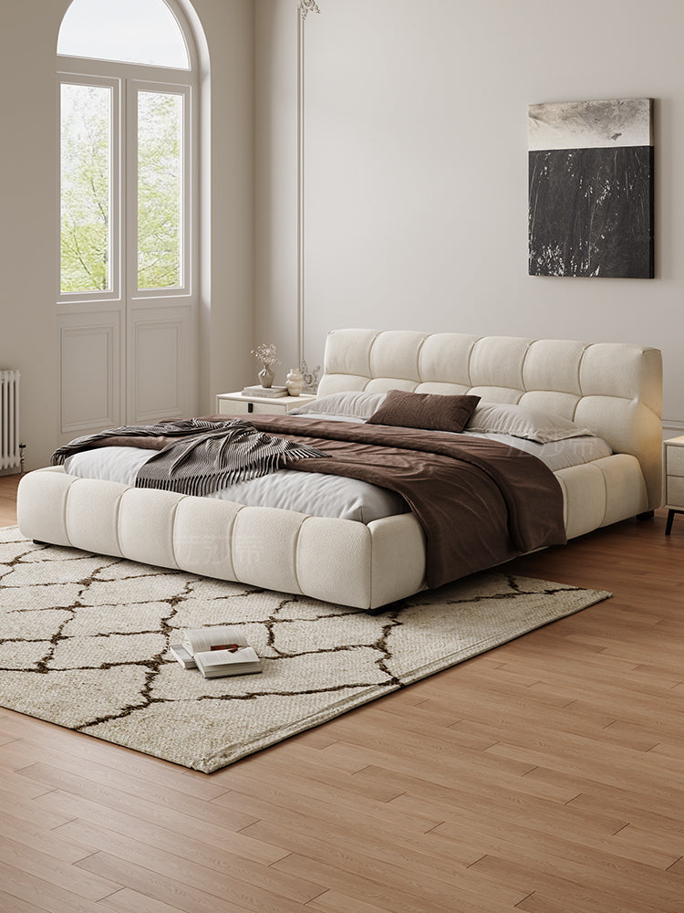 FASATI Leonardo Luxurious Fabric Italian Double Bed from FASATI