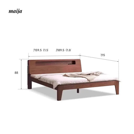 GENJI Brooklyn Solid Wood Bed from GENJI