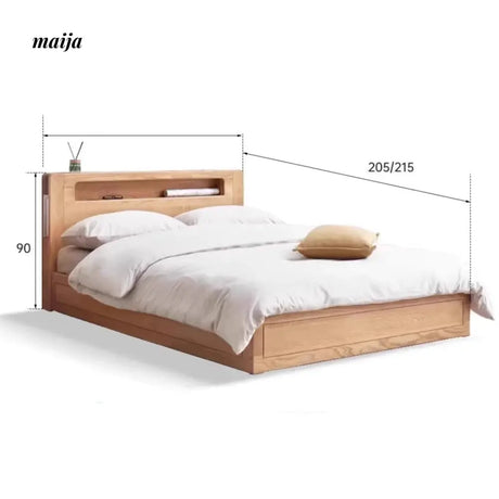 GENJI Elysia Solid Wood Box Bed from GENJI