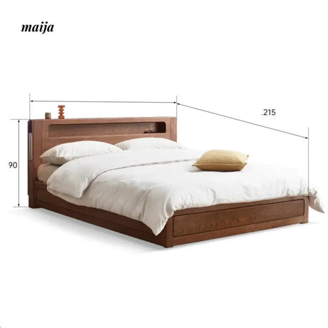 GENJI Elysia Solid Wood Box Bed from GENJI