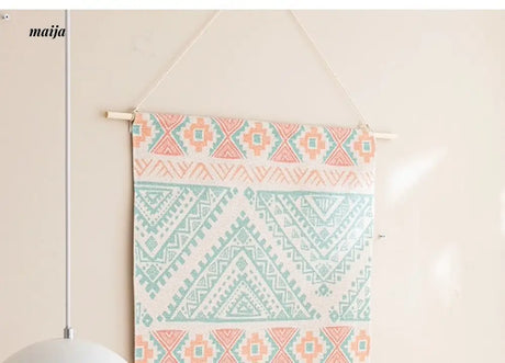 MAN YUE HOME Retro Woven Tapestry for Bedroom Canvas Decor from MAN YUE HOME