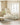SMALL HIBISCUS Cream Wavy Cloth Sofa Beauty Salon from SMALL HIBISCUS
