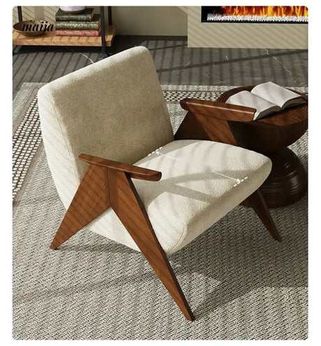 SMALL HIBISCUS Ash Wood Designer Chair from SMALL HIBISCUS