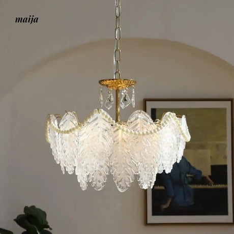 NANCY Retro Ceiling Lamp with Crystal French American Style from NANCY