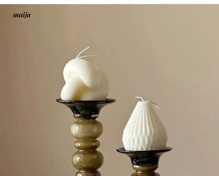 GUIFOU Gold Handmade Candle Holder from GUIFOU