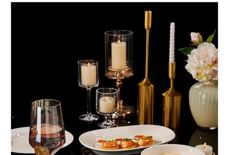 MOSE Pure White Glaze Dish Set from MOSE