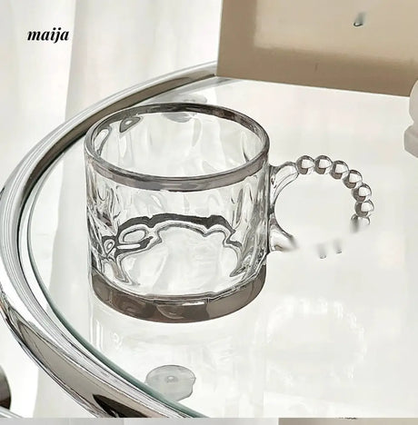 BANKE Silver Advanced Glass Coffee Cup from BANKE