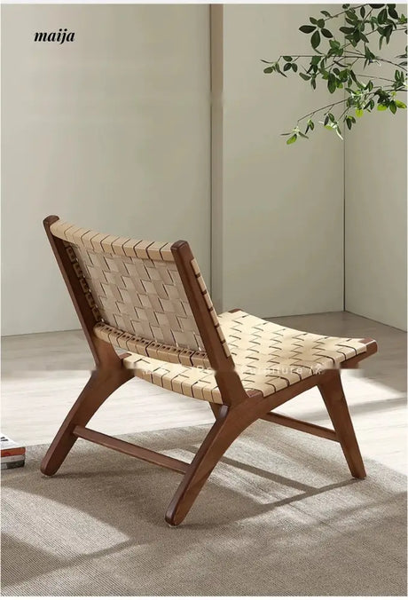 RATTAN CRAFTSMAN Balcony Saddle Chair from RATTAN CRAFTSMAN