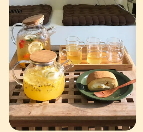 BANKE Glossy Explosion-Proof Fruit Teapot Set from BANKE