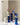 HOMESIDE Claine Blue Glass Vase from HOMESIDE