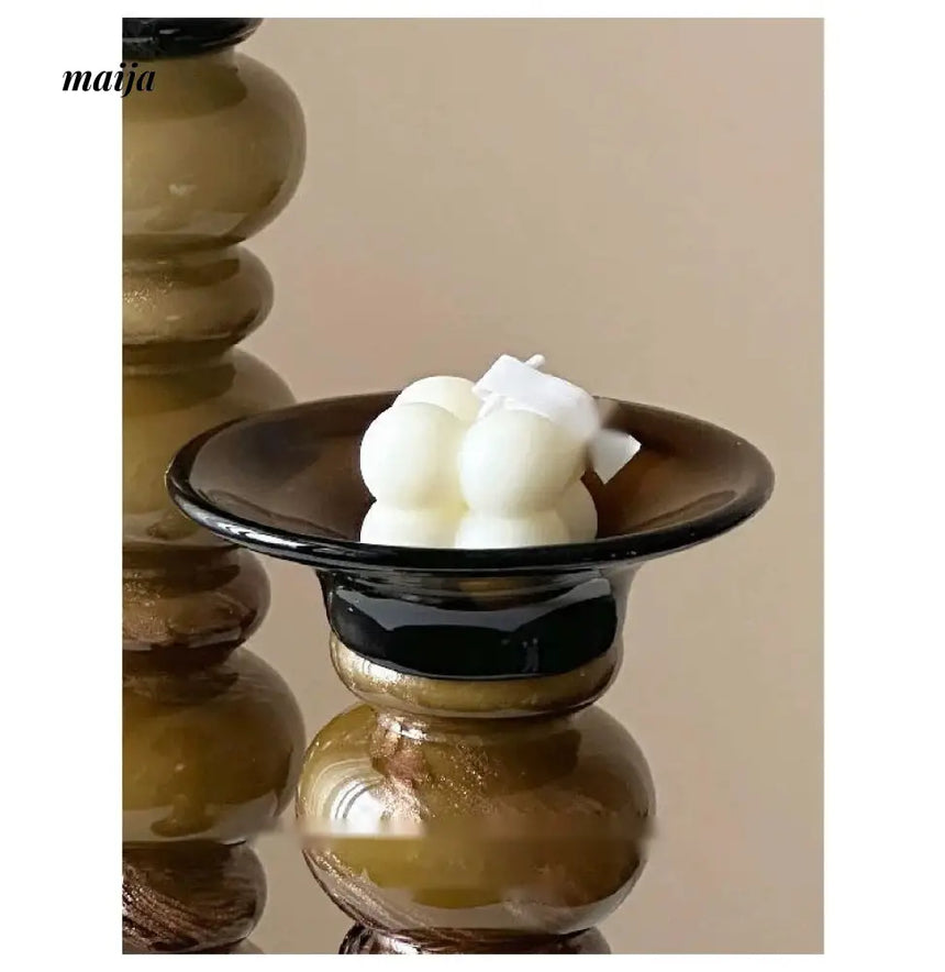 GUIFOU Gold Handmade Candle Holder from GUIFOU