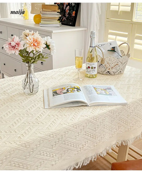 MAN YUE HOME Advanced French Dessert Tablecloth for Special Occasions from MAN YUE HOME