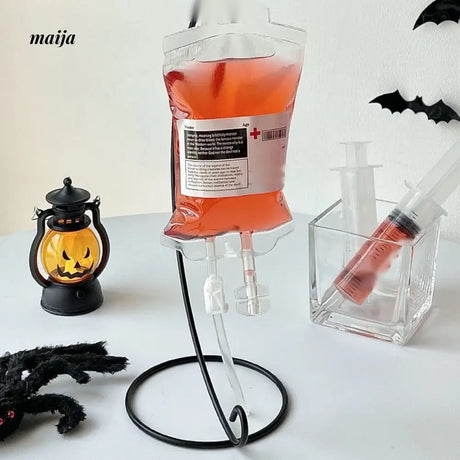BANKE Halloween Blood Bag Drink Bottle Decoration from BANKE