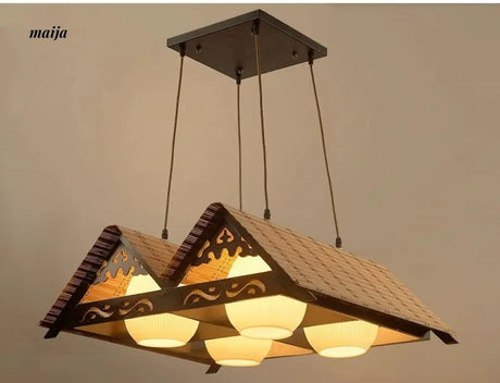 ZHONGSHAN Retro Ceiling Lamp with Bamboo Light from ZHONGSHAN