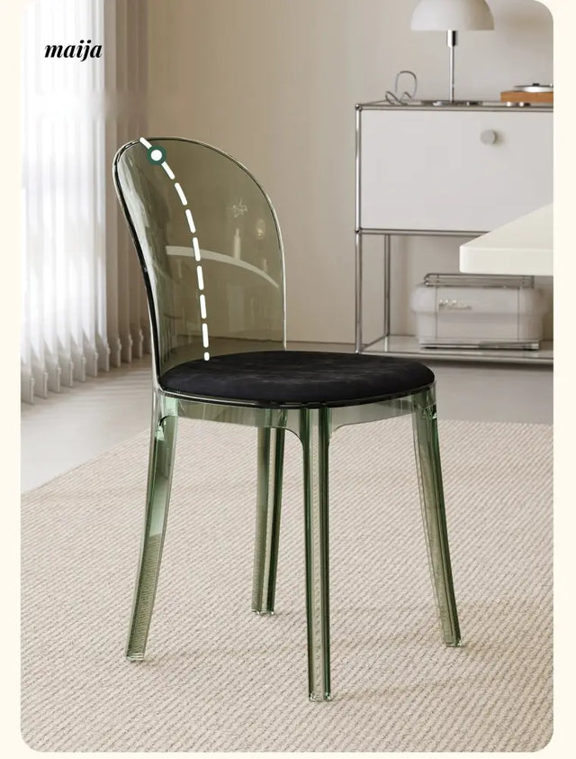 PUMPKIN BOX Acrylic Scandinavian Highchair from PUMPKIN BOX
