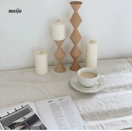 HOMESIDE Endless Column Solid Wood Candlestone from HOMESIDE