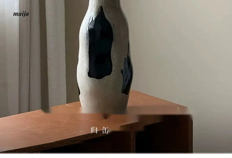 GUIFOU Wabi Sabi Handmade Glazed Vase from GUIFOU