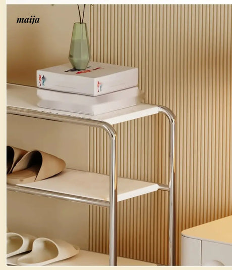 YUJIA Stainless Steel Multi-Layer Shoe Storage Cabinet from YUJIA