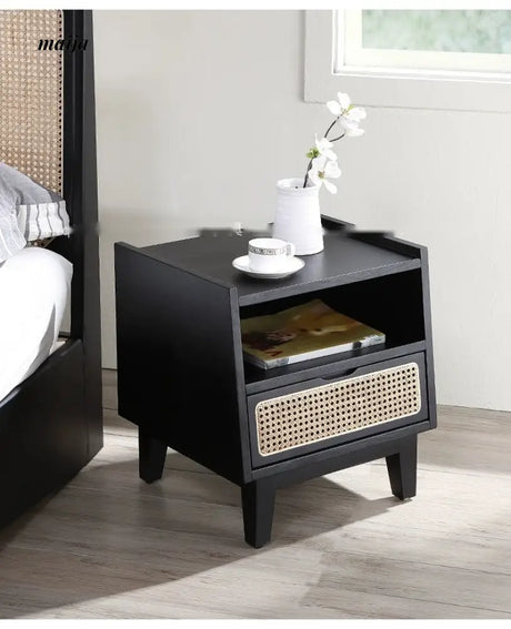 RATTAN CRAFTSMAN Bedside Storage System from RATTAN CRAFTSMAN