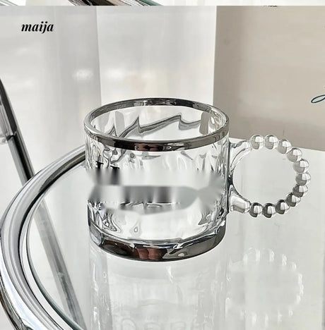 BANKE Silver Advanced Glass Coffee Cup from BANKE