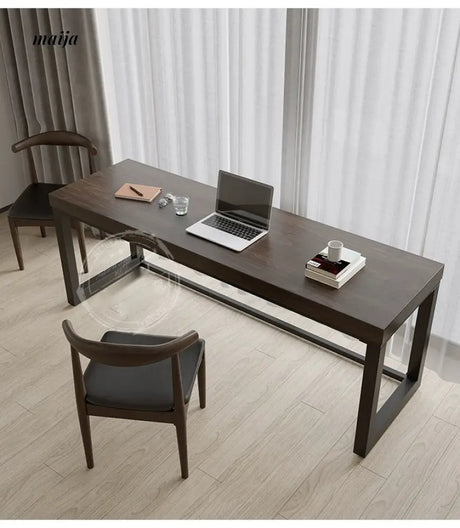 SUNX Minimalist Solid Wood Office Desk from SUNX
