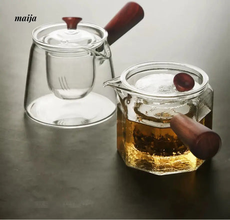 JOTO Glass Teapot Bubble Tea Cup Kung Fu Tea from JOTO