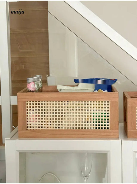MELONGIRL Table Storage Basket from MELONGIRL