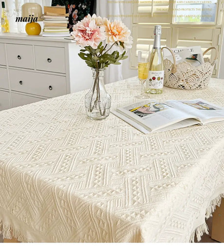 MAN YUE HOME Advanced French Dessert Tablecloth for Special Occasions from MAN YUE HOME