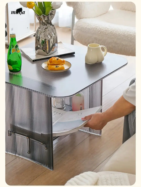 PUMPKIN BOX Nordic Acrylic Tall Table from PUMPKIN BOX