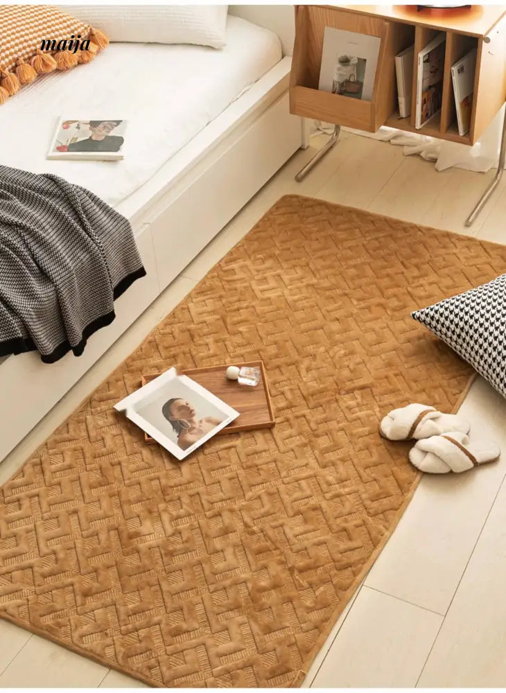 MAN YUE HOME Retro Plush Non-Slip Carpet for Tatami Four Seasons from MAN YUE HOME