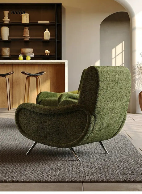 SMALL HIBISCUS Antique Armrest Sofa Chair from SMALL HIBISCUS