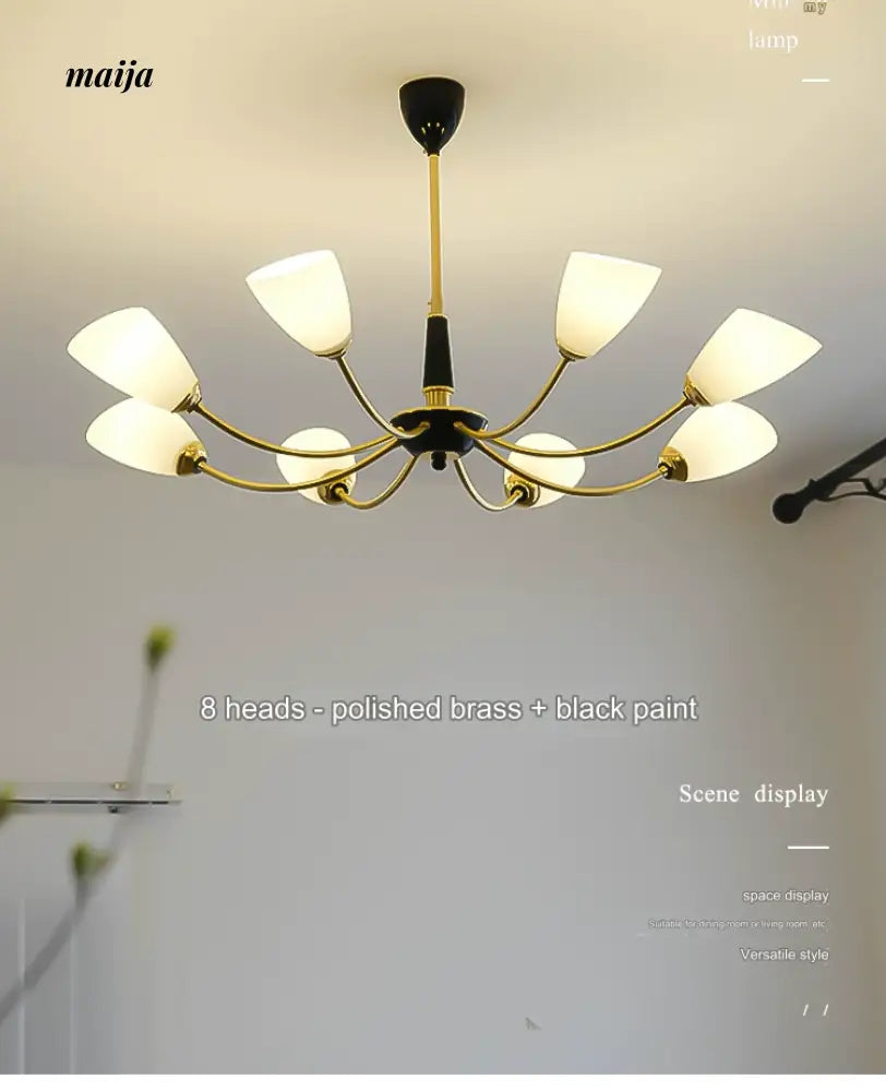 NANCY Vintage Restaurant Chandelier French Retro Style from NANCY