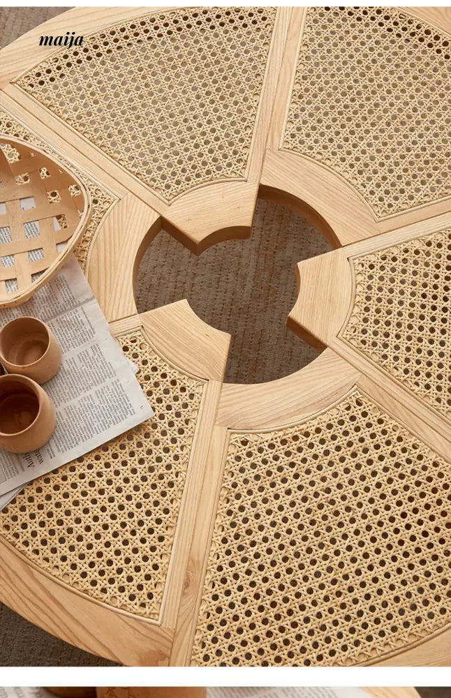 19 DREAM SPACE Rattan Tea Table from 19 DREAM SPACE