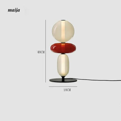 Mckinney Tic Tac Glass Lamp from maija