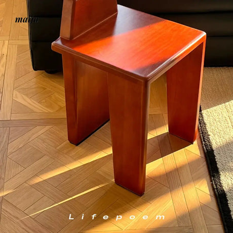 LIFEPOEM Maillard Solid Wood Stool from LIFEPOEM