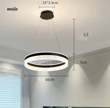 GVG Round Crystal Ceiling Chandelier from GVG