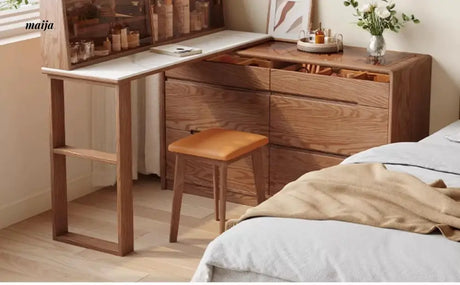 Dante Solid Wood Extendable Dressing Table from AI