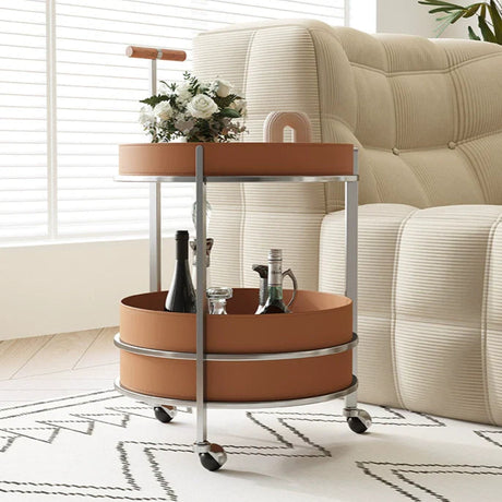 SAMMI Claire Stainless Steel Sofa Cart from SAMMI