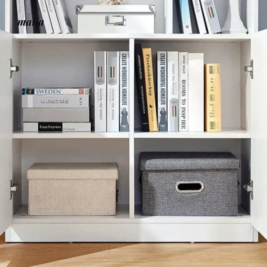 LINSYKIDS White Bookcase Cabinet JO1X from LINSY KIDS