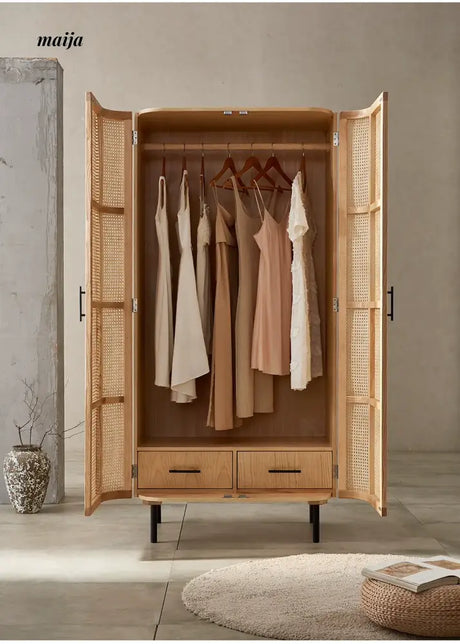 RATTAN CRAFTSMAN Rattan Art Wardrobe from RATTAN CRAFTSMAN
