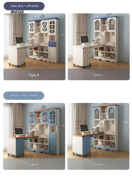 Nautica Children's Wardrobe with Desk from maija